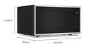 KitchenAid-KMCS324RPS-dimension view