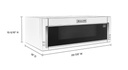 KitchenAid-KMLS311HWH-dimension view