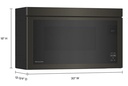 KitchenAid-KMMF330PBS-dimension view