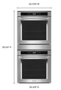 KitchenAid-KODC504PPS-Dimension View