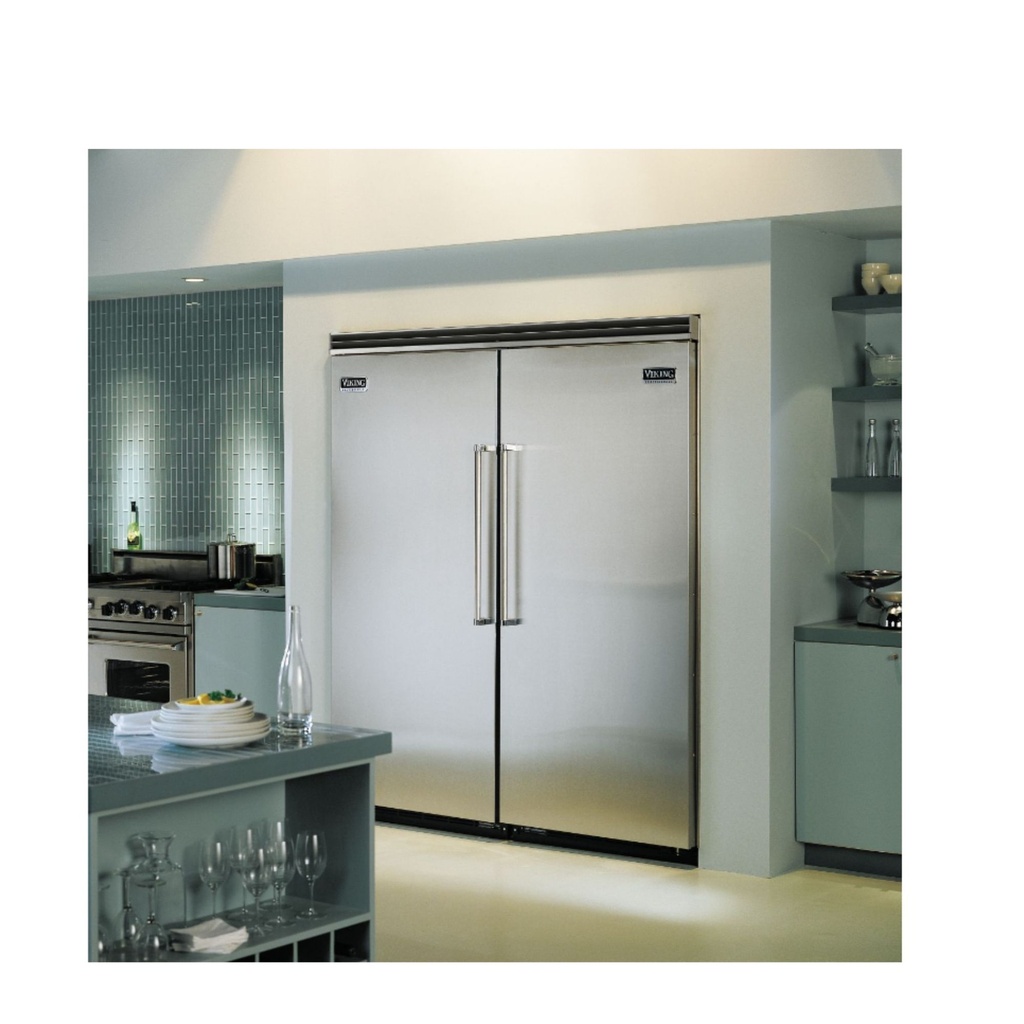 Viking-VCRB5303LSS-36 Inch All Refrigerator and 36 Inch All Freezer Shown