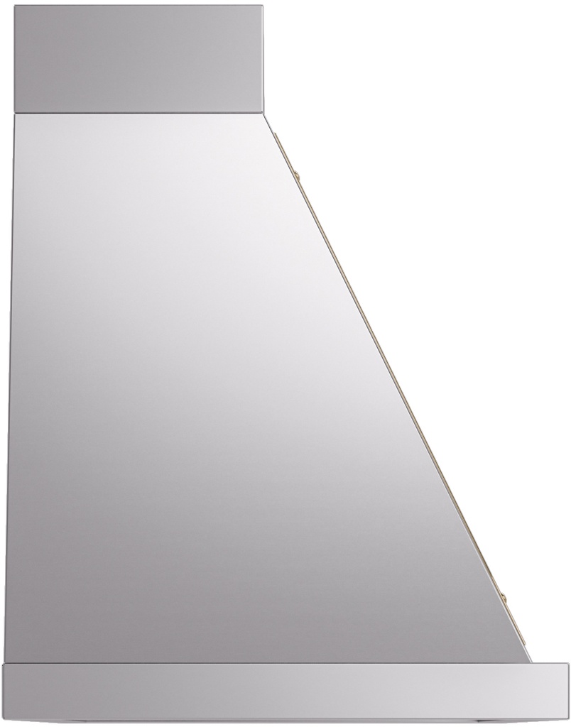 ILVE UANB48SSG Nostalgie Noblesse 48" Range Hood, side view