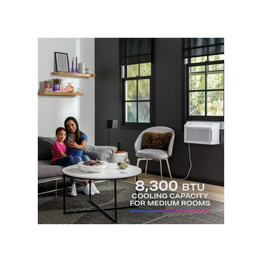 AHTT08BC cooling capacity for medium rooms