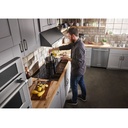 KitchenAid-KCES956KBL-modern kitchen workspace with electric cooktop