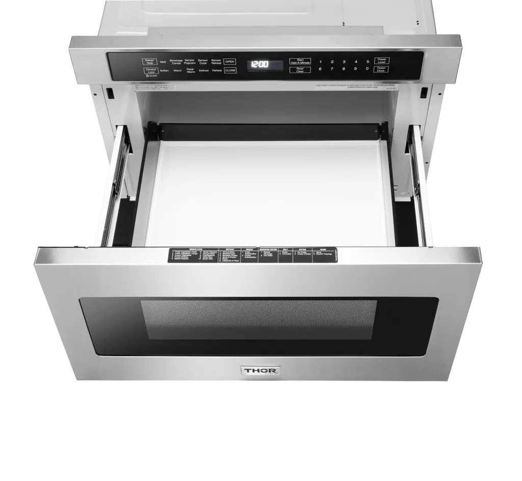 Thor Kitchen-TMD2401-open drawer view