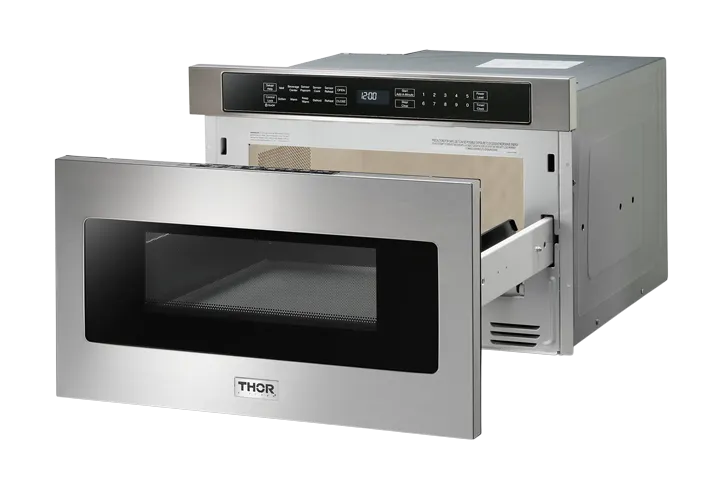 Thor Kitchen-TMD2401-right angle with door open