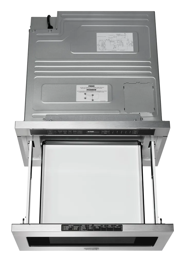 Thor Kitchen-TMD2401-top view with drawer open