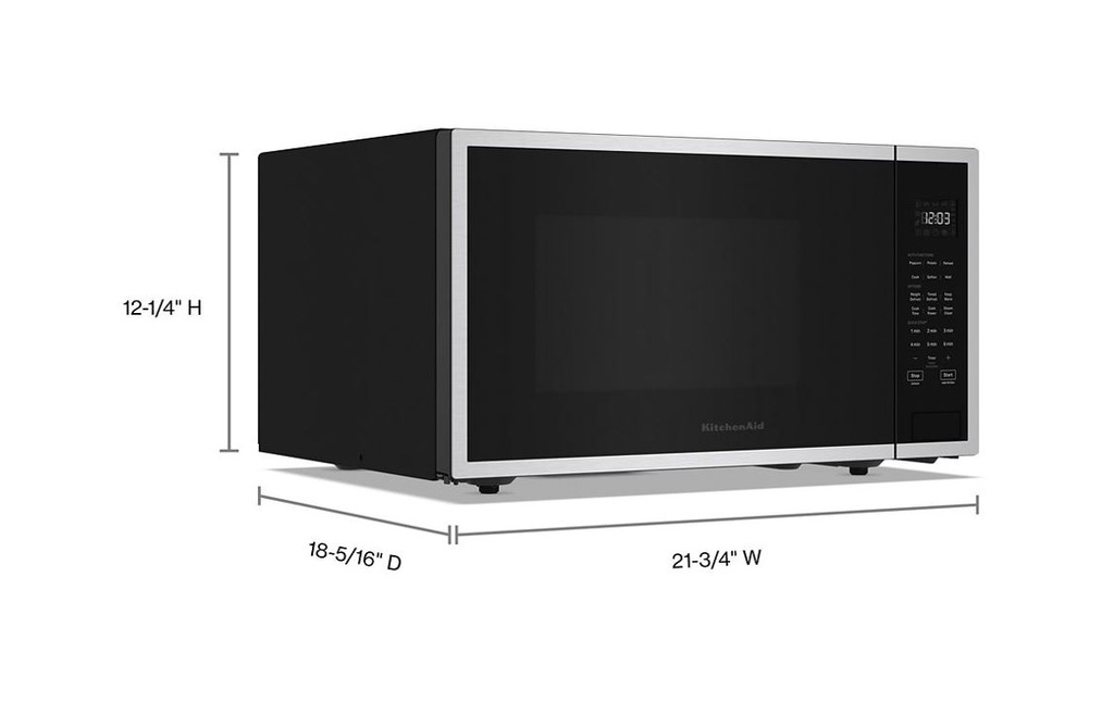 KitchenAid-KMCS122RSS-dimension view