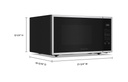 KitchenAid-KMCS122RSS-dimension view