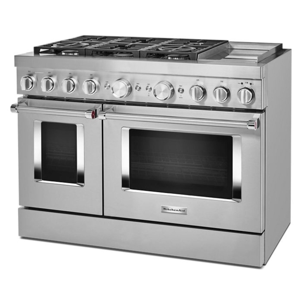 KitchenAid-KFDC558JSS-front tilted view