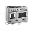 KitchenAid-KFDC558JSS-Dimension View