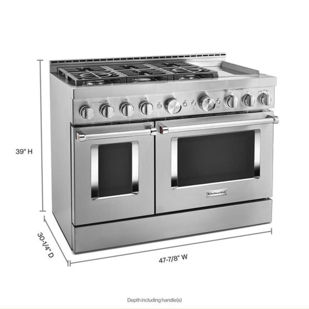 KitchenAid-KFGC558JSS-Dimension View