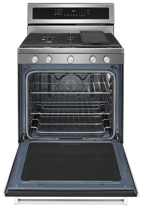 KitchenAid-KFGG500ESS-open view