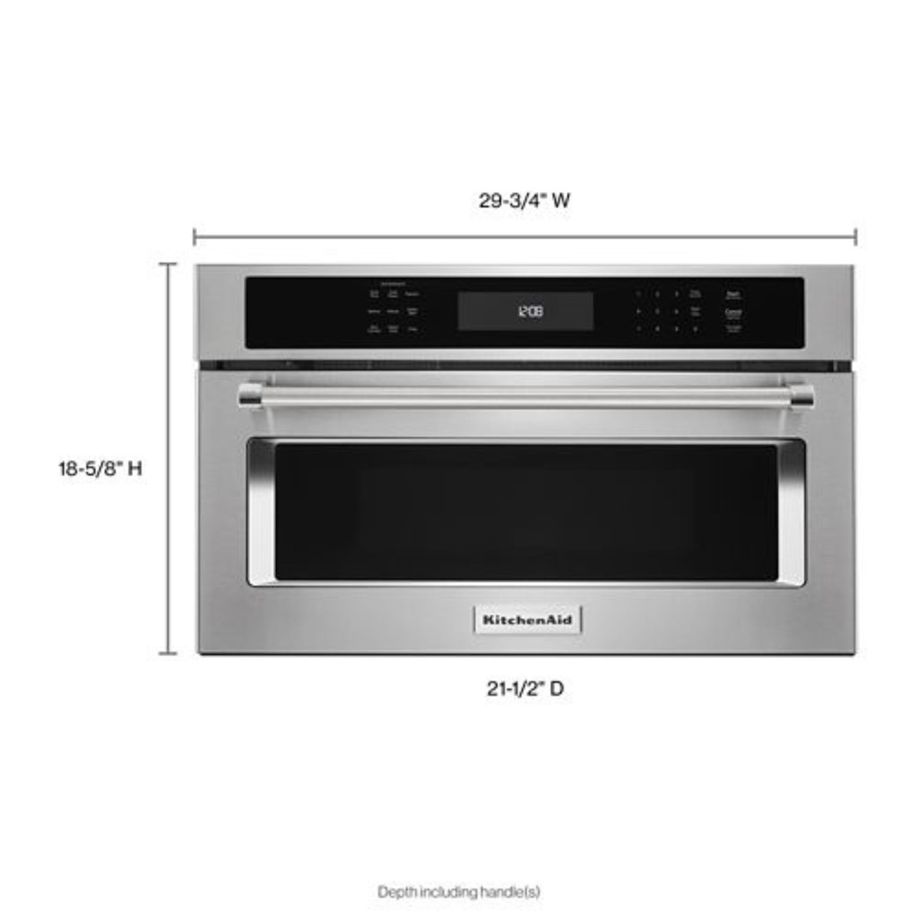 KitchenAid-KMBP100ESS-Dimension View