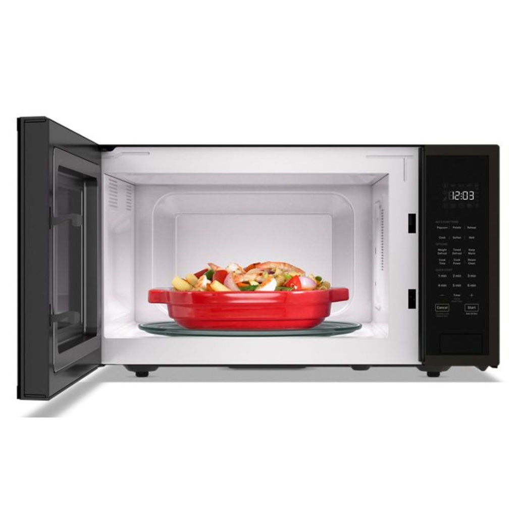 KitchenAid-KMCS122PBS-Open View with food item