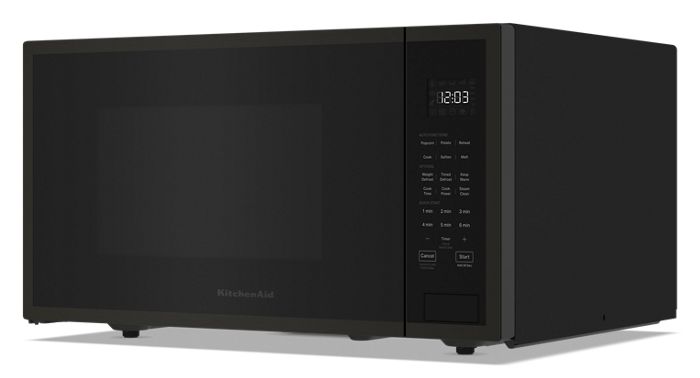 KitchenAid-KMCS122PBS-front tilted view