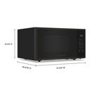 KitchenAid-KMCS122PBS-Dimension View