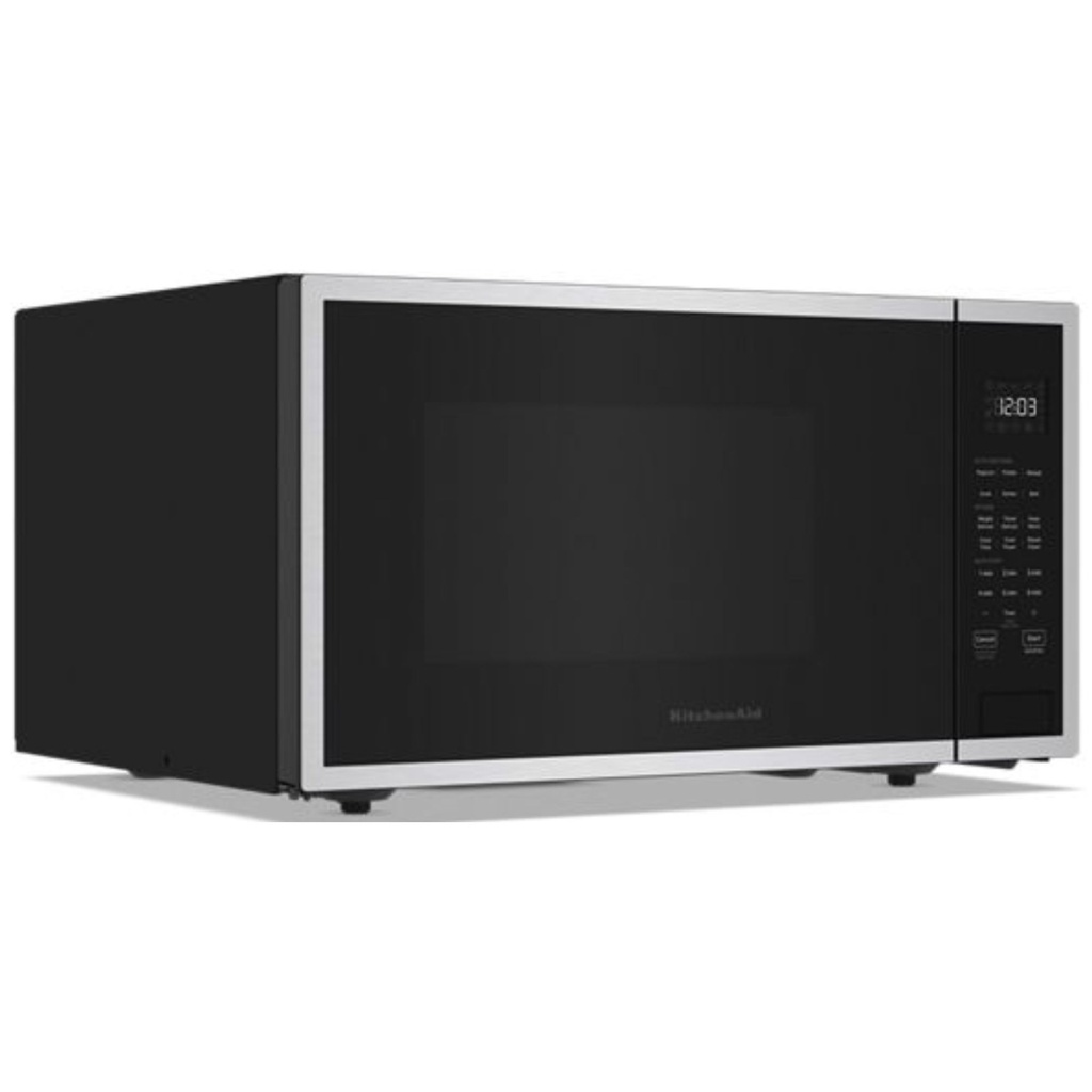 KitchenAid-KMCS122PPS-front tilted view