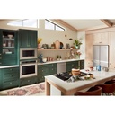KitchenAid-KMCS324RPS-modern kitchen workspace with microwave