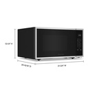 KitchenAid-KMCS522RPS-dimension view
