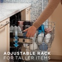 GE-GDP670SGVBB-Adjustable Rack for taller items