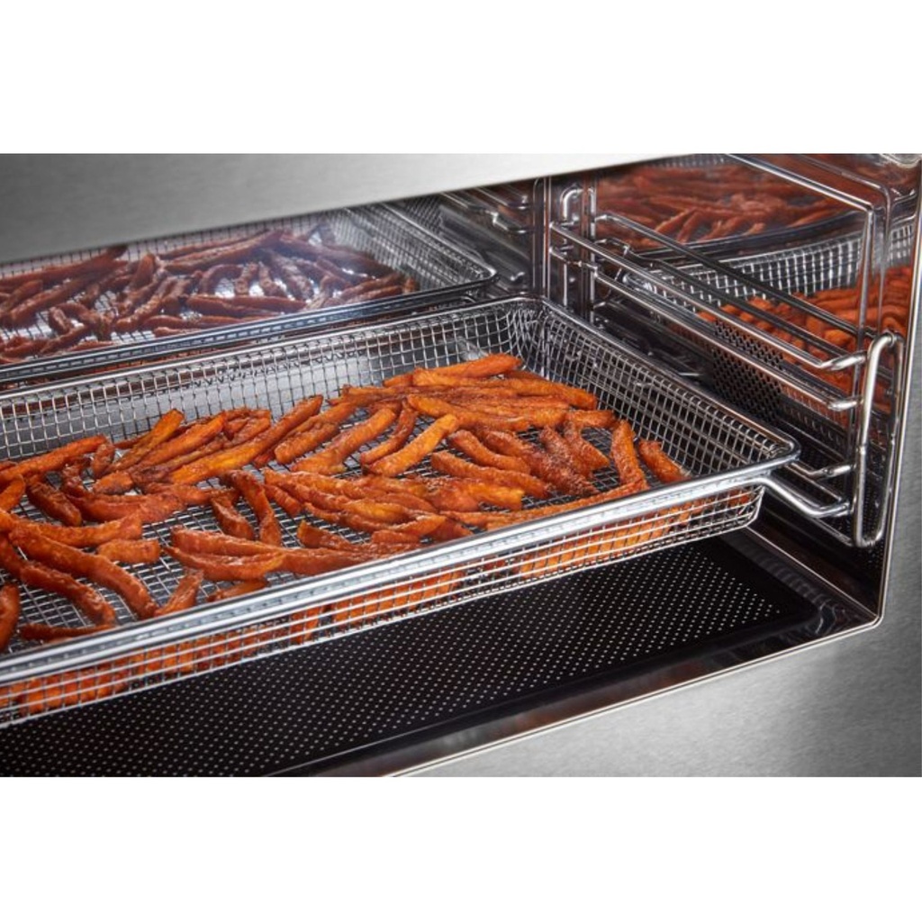 KitchenAid-KMMF530PWH-cooking in modern microwave