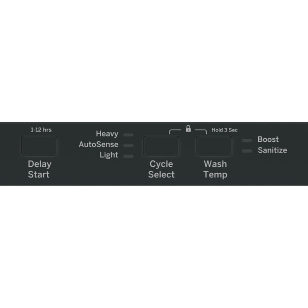 GE-GDT226SGLBB-Control panel