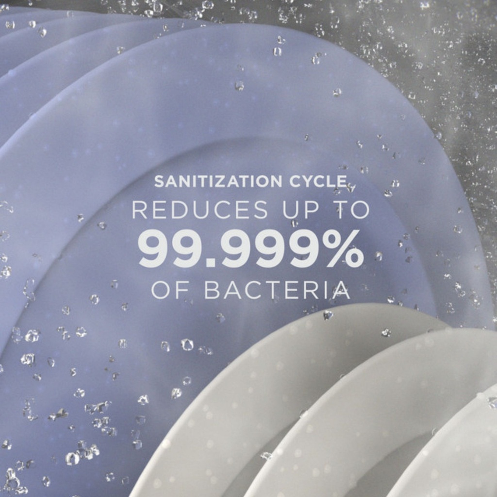 GDT550PGRBB steam + sanitization