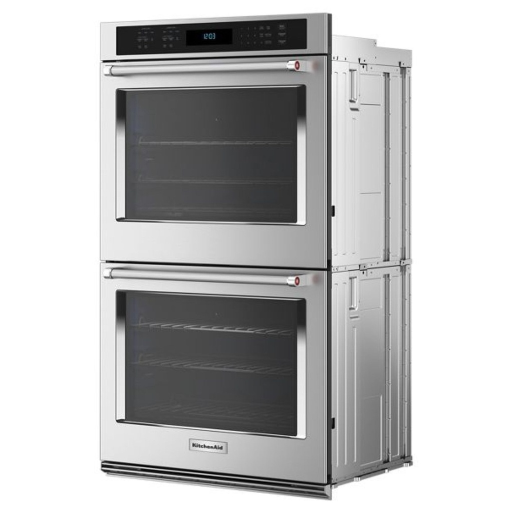 KitchenAid-KOED527PSS-side tilted view