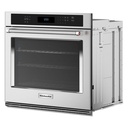 KitchenAid-KOES527PSS-front tilted view