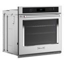 KitchenAid-KOES527PSS-side tilted view