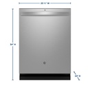 GDT650SYVFS dimensions