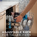 GDT670SGVBB adjustable rack for taller items