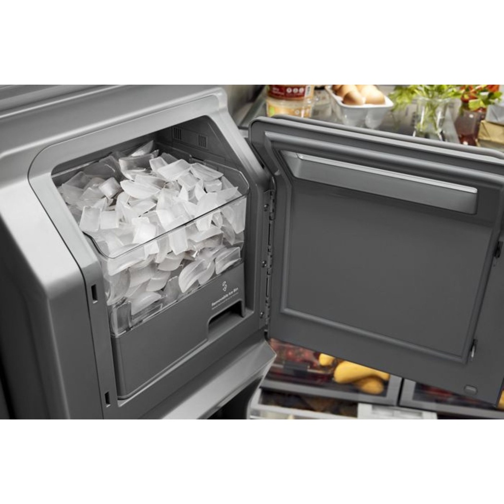 KitchenAid-KRFF577KPS-ice maker view