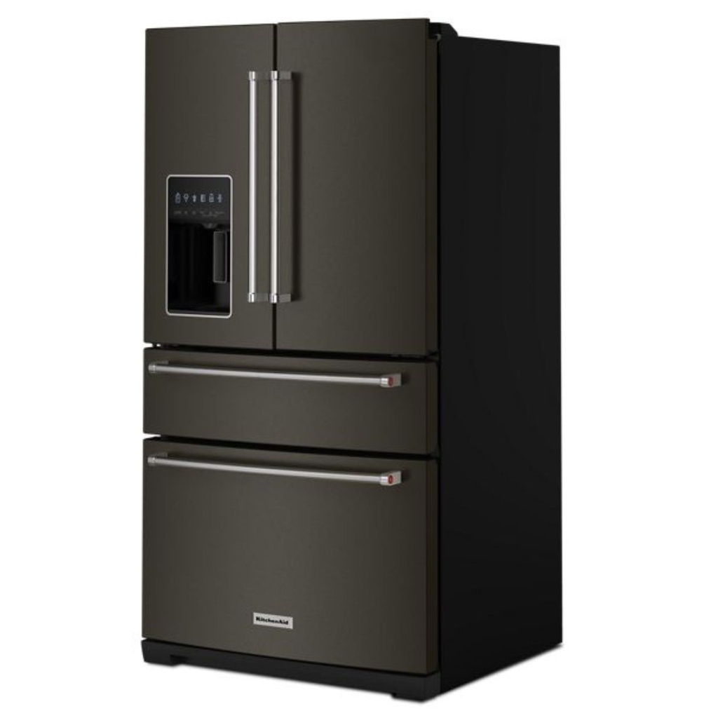 KitchenAid-KRMF536RBS-front tilted view