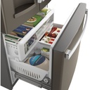 GFE28GMKES two-level freezer storage baskets