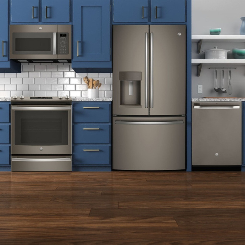 GFE28GMKES shown with other appliances