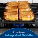 GE-GGF600AVBB-Extra-Large Integrated Griddle