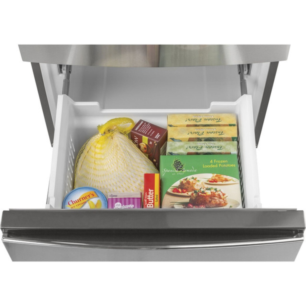 GLE12HSPSS freezer tray capacity view