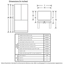 GE-GNE25JGKBB-Diagram of dimensions