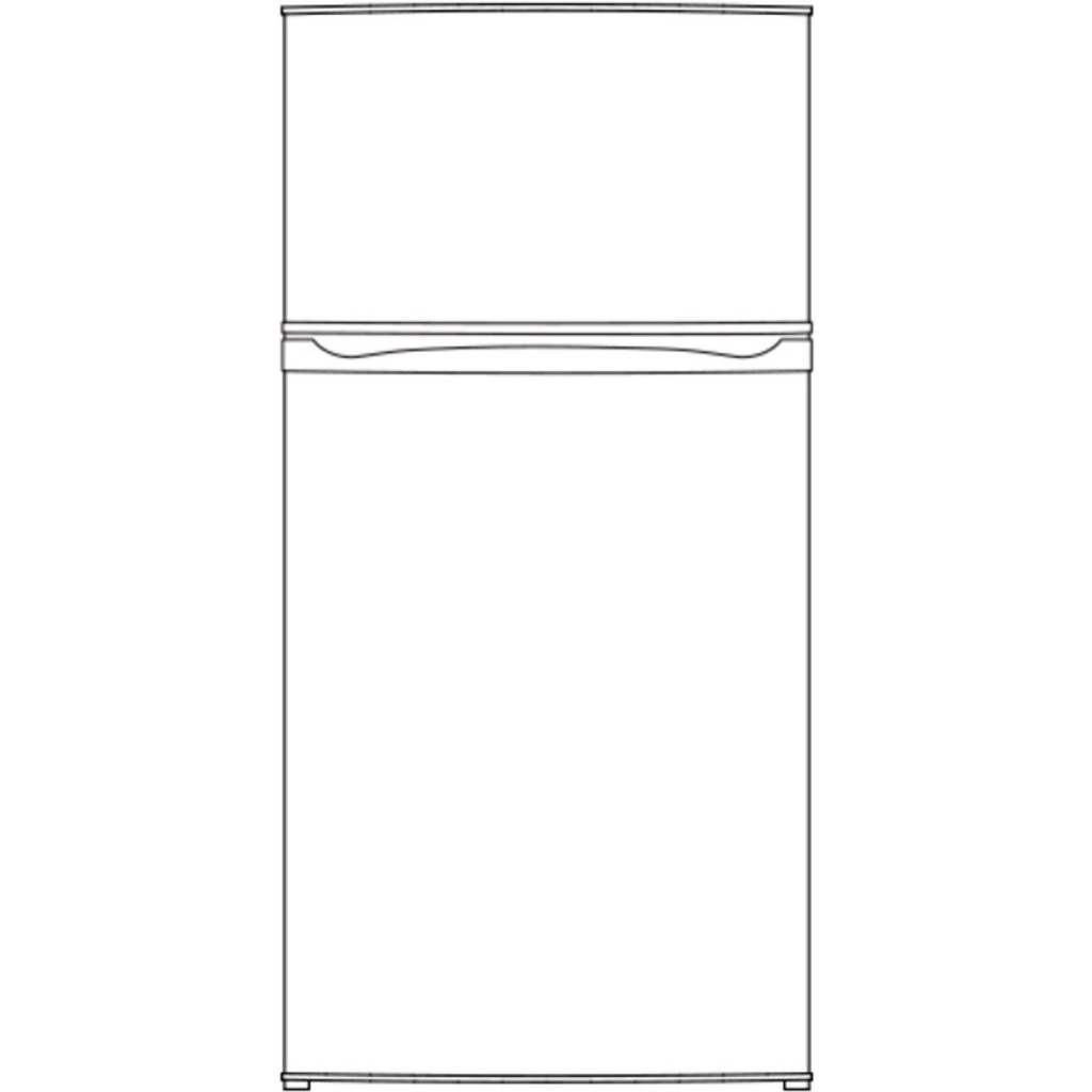 GE-GPE12FGKBB-Diagram of refrigerator