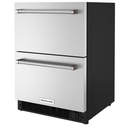 KitchenAid-KUDF204KSB-side tilted view