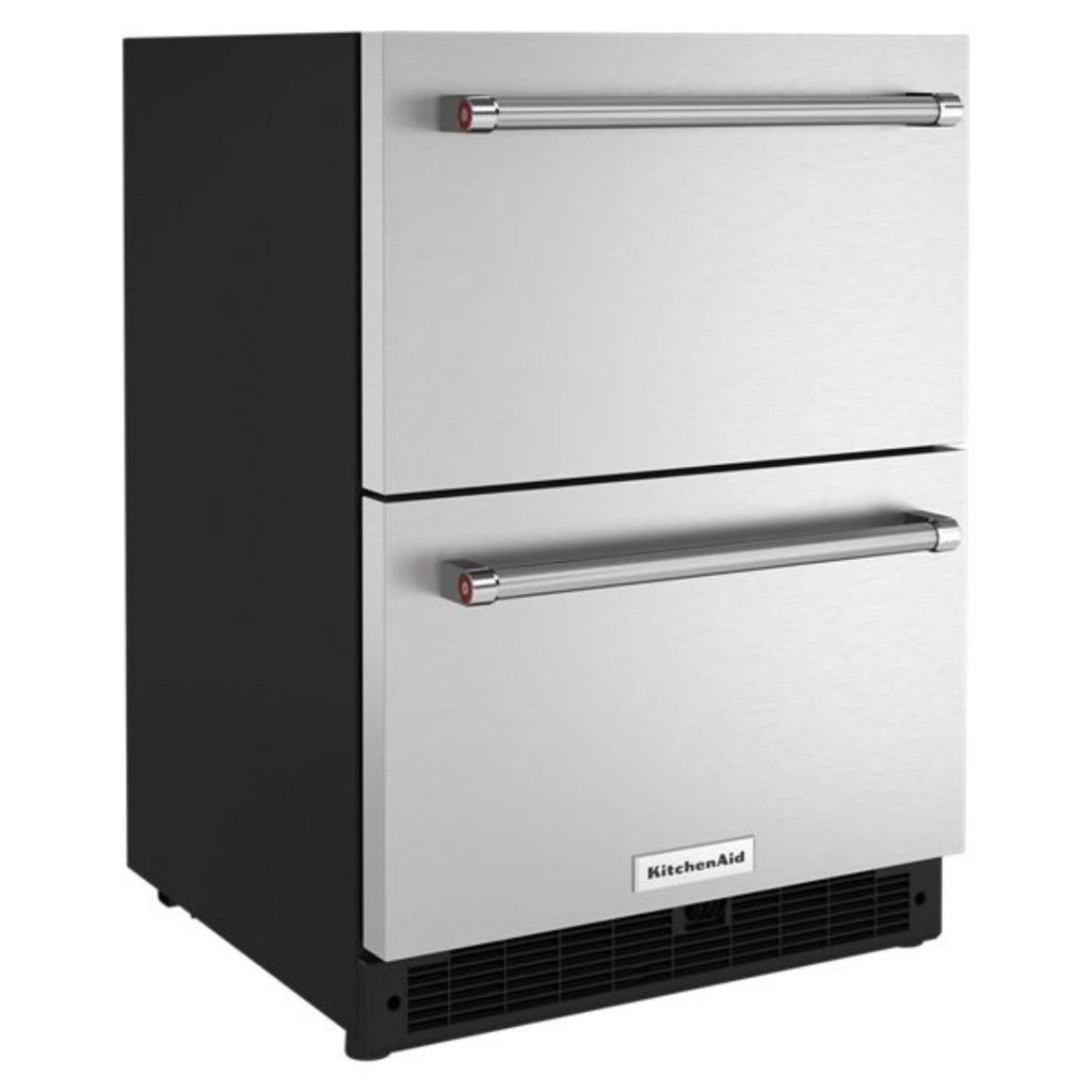 KitchenAid-KUDR204KSB-side tilted view