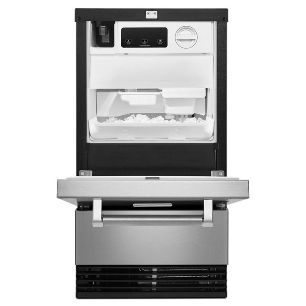 KitchenAid-KUID308HPS-ooen with ice