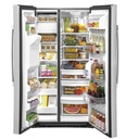 GE-GSS25IYNFS-Clear Door Shelves