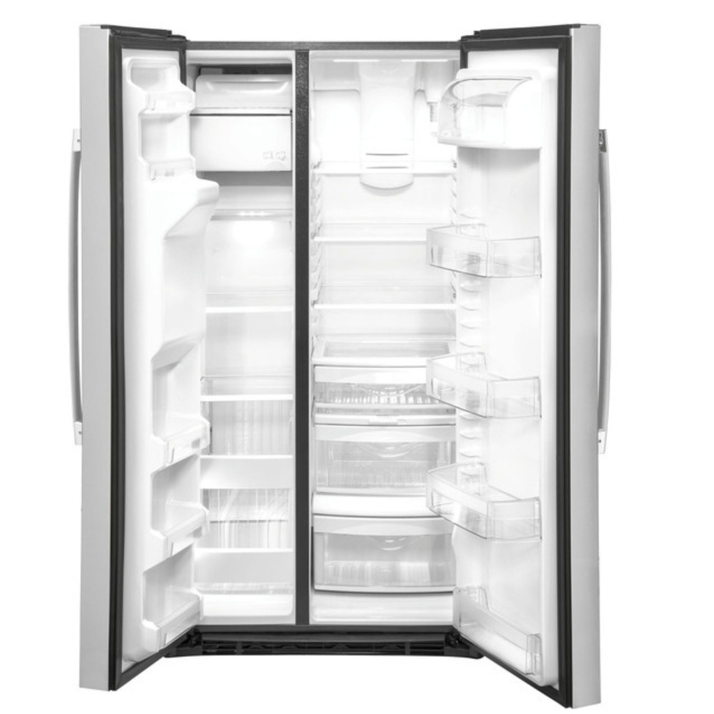 GE-GSS25IYNFS-Clear Door Shelves