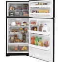 GE-GTE17DTNRBB-Large 12.6 cu. ft. fresh-food capacity