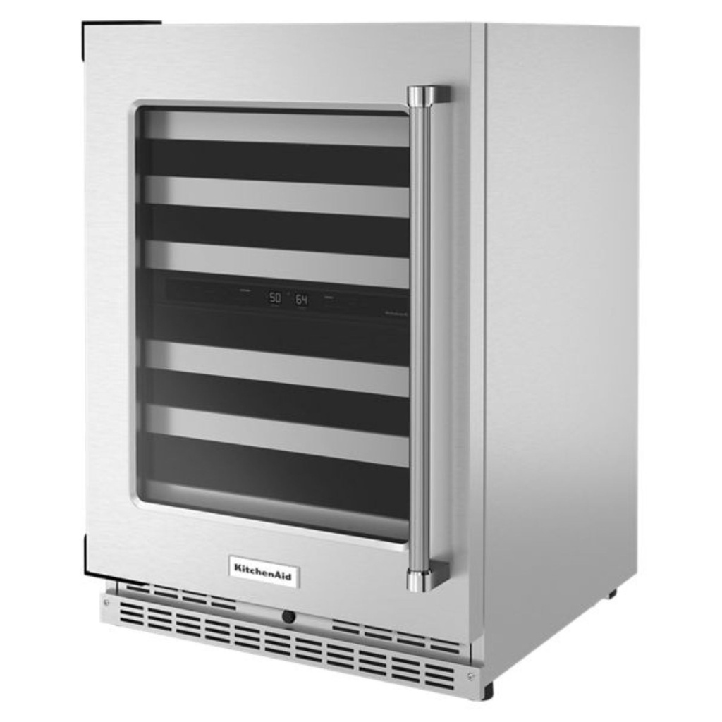 KitchenAid-KUWL314KSS-front tilted view