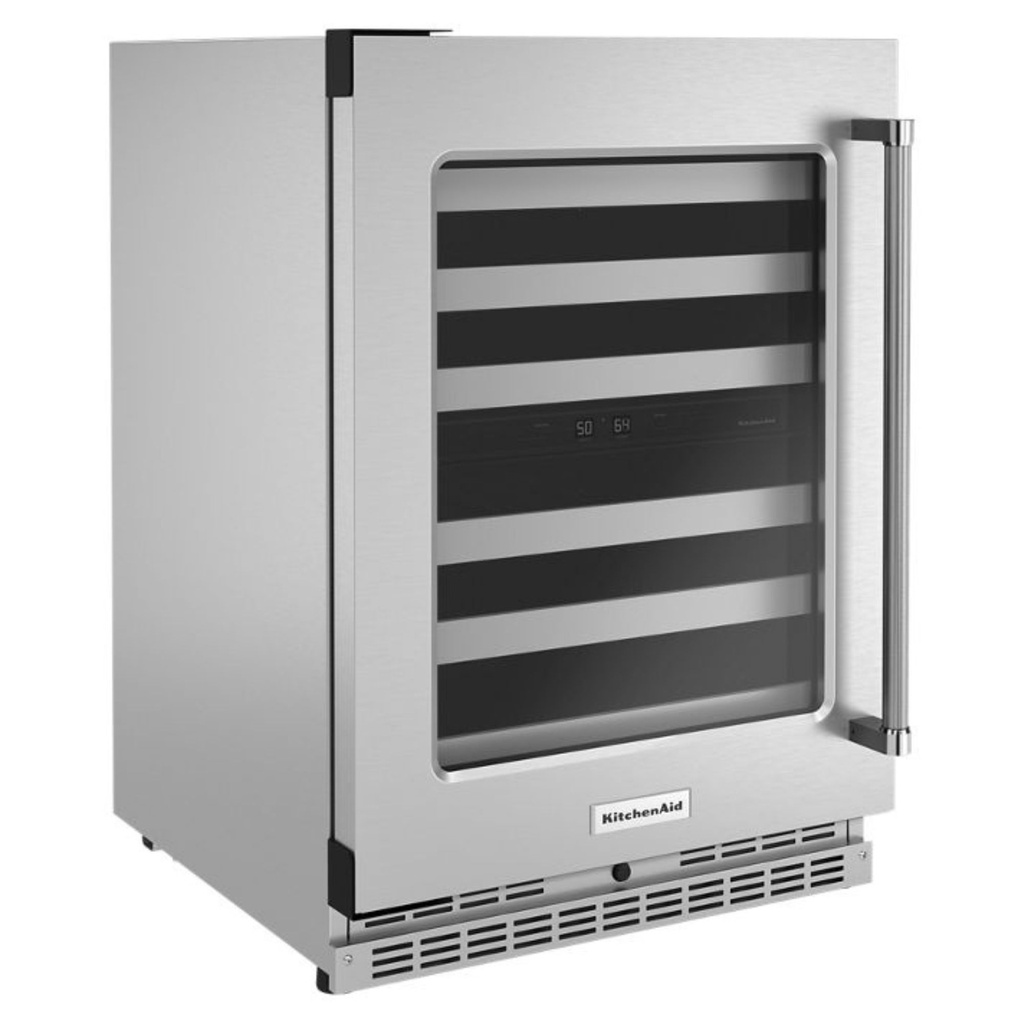 KitchenAid-KUWL314KSS-side tilted view