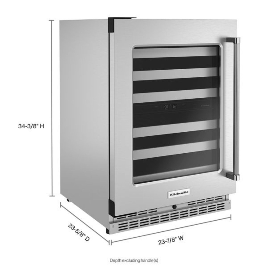 KitchenAid-KUWL314KSS-Dimension View